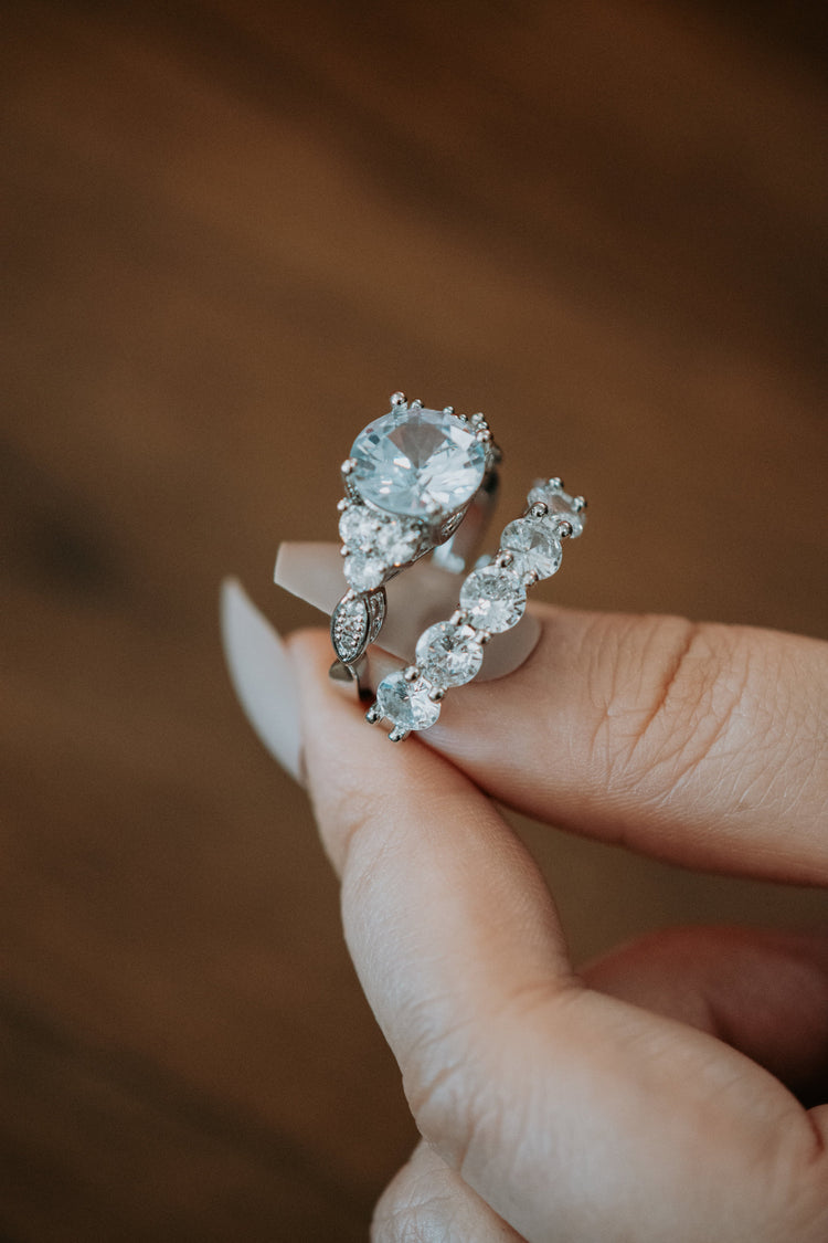 Stand Out Sterling Silver Ring Set