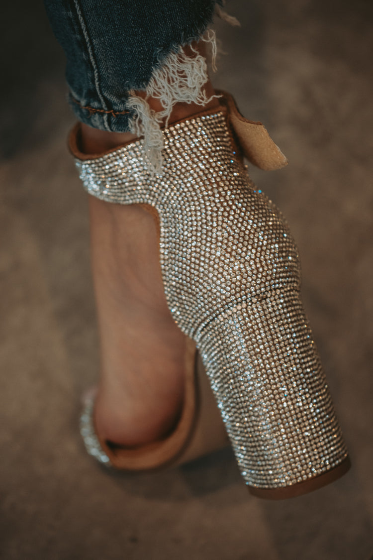 Flynn Rhinestones High Heels