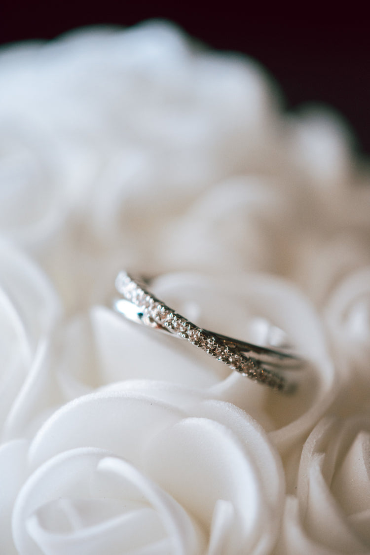 Dorsey Crossover Sterling Silver Ring
