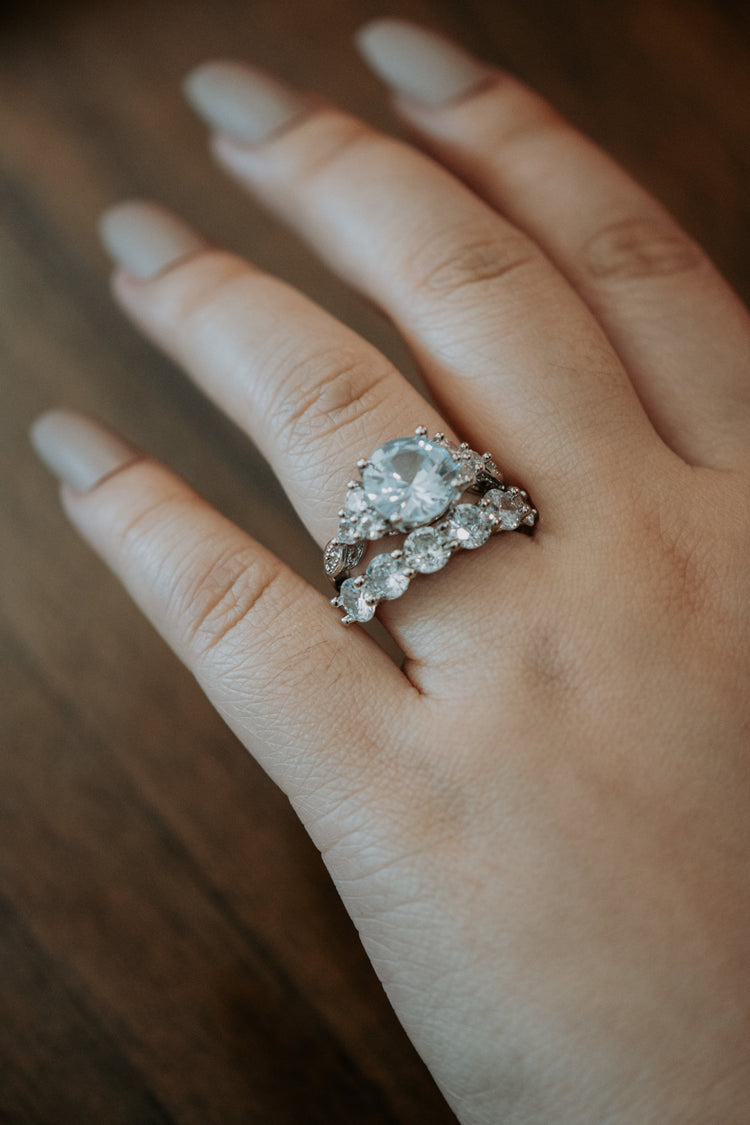 Stand Out Sterling Silver Ring Set