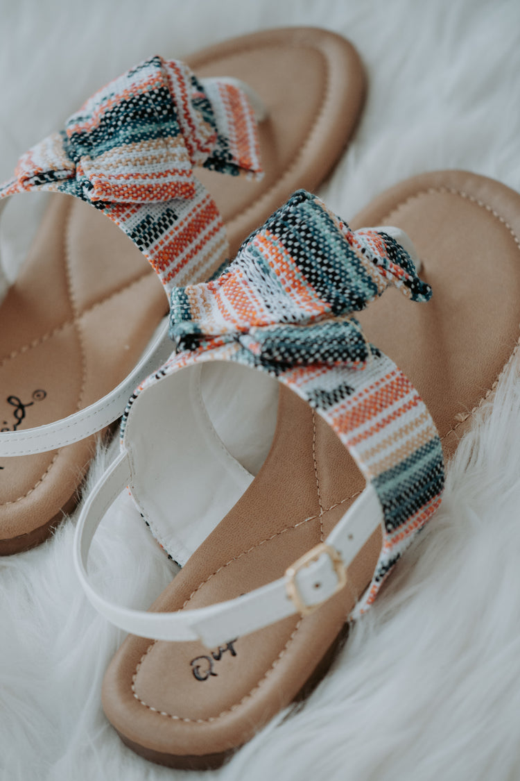 Lorraine Bow Thong Sling Back Sandal