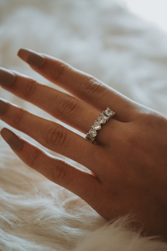 Lennon Multi-Style Band Sterling Silver Ring