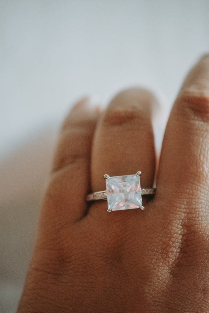 Miller Ascher Cut Sterling Silver Ring