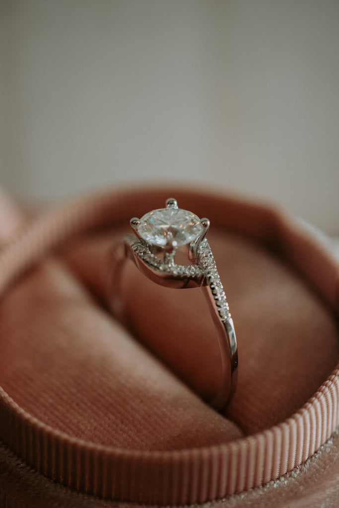 Archer 1CT Moissanite Ring on Sterling Silver
