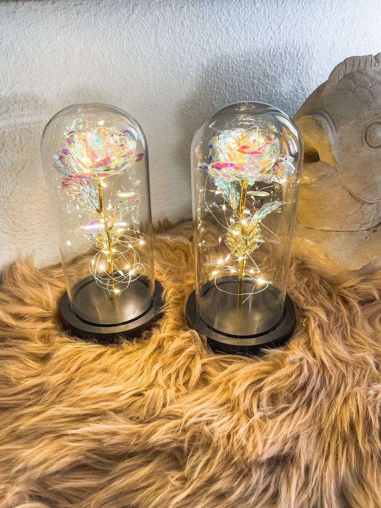 24K Beauty and the Beast LED Rose
