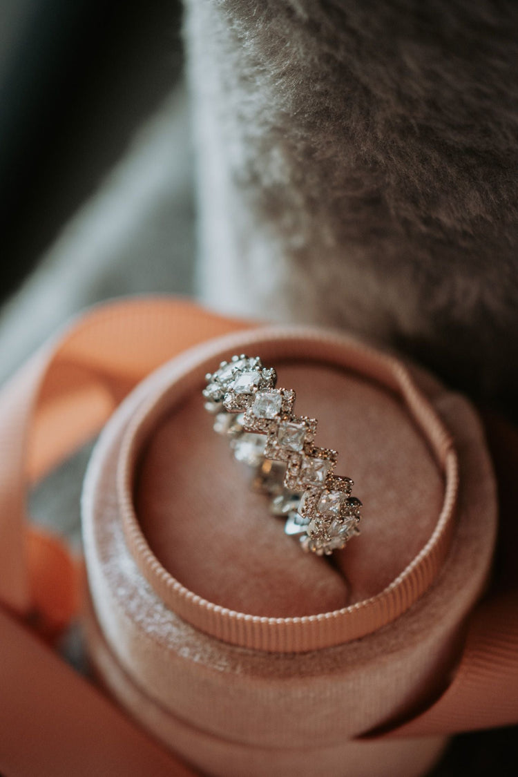 Grow Old With You Sterling Silver Ring Band