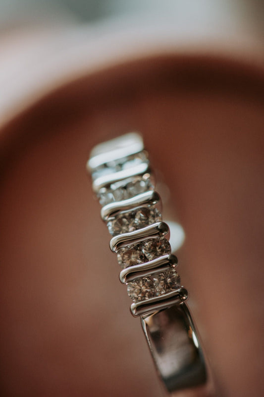 So Connected Cubic Zirconia Sterling Silver Ring